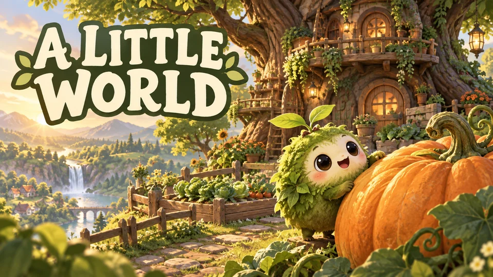 Mossbound — A little world concept artwork